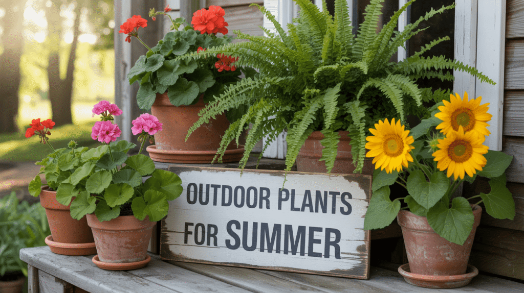 Outdoor Plants for Summer