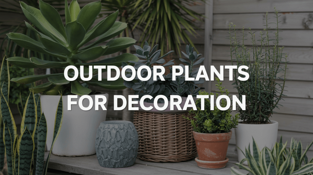 Outdoor Plants for Decoration