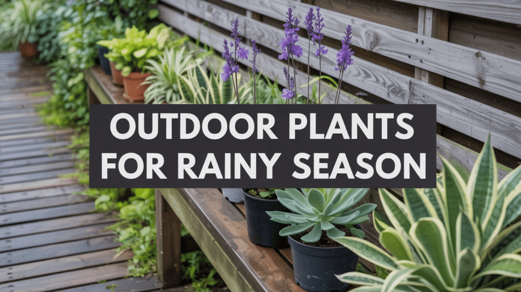 Outdoor Plants for Rainy Season