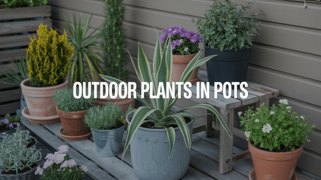 Outdoor Plants in Pots